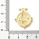Латунные микро проложить кубического циркония подвески KK-H507-01G-3