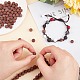 Синтетические бусины из лавы G-S277-8mm-02-3
