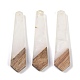Подвески из смолы и дерева WOOD-F015-05C-1