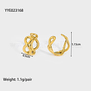 Серьги-каффы из нержавеющей стали в форме бесконечности HW4701-3