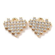 Латунные микро проложить кубического циркония подвески KK-R152-20G