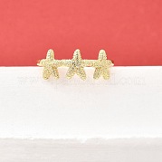 Латунные манжеты для женщин RJEW-F184-08C-G