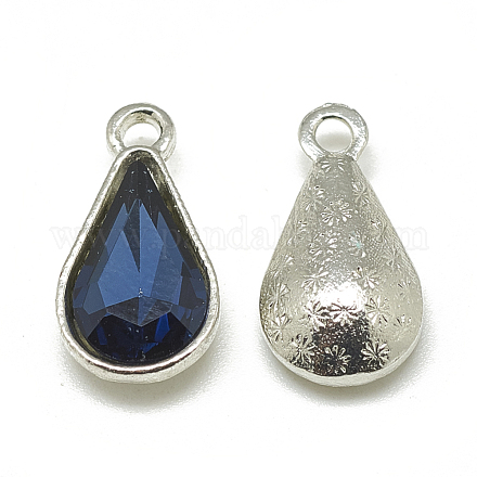 Сплав стекла подвески PALLOY-T029-8x13mm-13-1