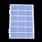 Plastic Bead Storage Containers, 18 Compartments, Rectangle, Clear, 28.5x19.5x2.2cm, Compartment: 44.5x60.5mm