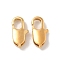 Brass Lobster Claw Clasps, Cadmium Free & Nickel Free & Lead Free, Real 18K Gold Plated, 12x6x3mm, Hole: 1.2mm