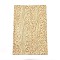 PU Leather Self-adhesive Fabric Sheet, Rectangle, Imitation Wood Grain Pattern, Pale Goldenrod, 30x20x0.04cm