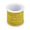 Elastic Cord, Yellow, 1mm, about 22.96 yards(21m)/roll