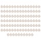 Golden Plated Enamel Alloy Charms, Enamelled Sequins, Flat Round, White, Letter.K, 14x12x2mm, Hole: 1.5mm, 100pcs/Box