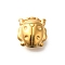 Ion Plating(IP) 304 Stainless Steel Beads, Ladybug, Real 18K Gold Plated, 12.5x12x6.5mm, Hole: 1.8mm