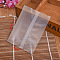 Rectangle Frosted Plastic Cellophane Bags, for Bake Packaging, White, 11.5x9cm, Unilateral Thickness: 0.045mm, about 96~100pcs/bag