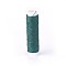 Round Waxed Polyester Twisted Cord, Micro Macrame Cord, for Leather Projects, Bookbinding, Dark Slate Gray, 0.65mm, about 21.87 yards(20m)/roll