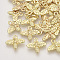 Alloy Pendants, Bee, Light Gold, 13x15.5x2.5mm, Hole: 1.5mm