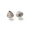 Anti-Tarnish 304 Stainless Steel Beads, Triangle, Stainless Steel Color, 6.5x7.5x5mm, Hole: 1.8mm