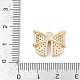 Латунные микро проложить кубического циркония подвески KK-U051-04G-01-3