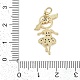 Подвеска из латуни с микропаве из кубического циркония KK-H509-28G-3