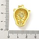 Латунные микро проложить кубического циркония подвески KK-K354-13E-G-3