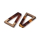 Подвески из смолы и дерева WOOD-F015-10G-2