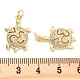 Подвески из латуни с прозрачным фианитом KK-U009-12I-G-3