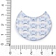 Печатные подвески из непрозрачного акрила FIND-K017-10A-3