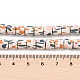 Бусины из полимерной глины ручной работы CLAY-Z002-01G-4