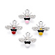 Rhinestone сплава и эмали подвески PALLOY-T092-41P-1