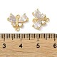Латунные подвески из прозрачного кубического циркония KK-F872-24G-3