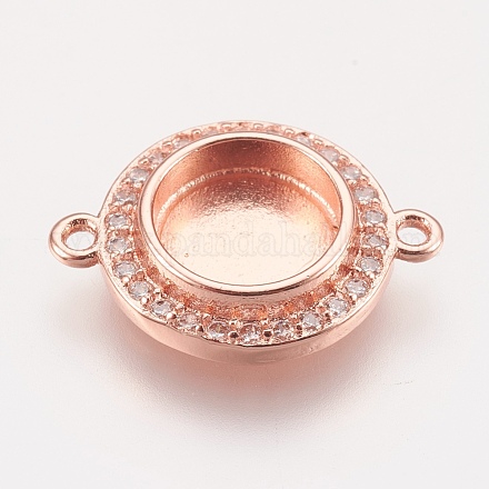 Латунные микро проложить кубических соединения циркония X-KK-P146-01RG-1