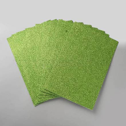 Прямоугольные листы пены с блестками eva DIY-WH0671-009A-1