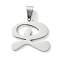 Non-Tarnish 201 Stainless Steel Pendants, Indalo Charm, Stainless Steel Color, 22x24x1.5mm, Hole: 8x4mm