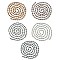 Handmade Electroplate Glass Faceted Rondelle Beads Chains for Necklaces Bracelets Making, with Antique Bronze Plated Brass Eye Pin, Unwelded, Mixed Color, 39.4 inch, about 92pcs/strand
