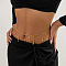 Iron & Alloy & Brass Body Chains, Moon & Star Charm Body Chains, Golden, 680mm