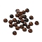 Natural Mahogany Obsidian Cabochons, Half Round, 5x2.5mm