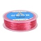 Korean Round Crystal Elastic Stretch Thread, for Bracelets Gemstone Jewelry Making Beading Craft, Cerise, 0.6mm, about 109.36 Yards(100m)/Roll