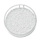 Glass Beads, Triangular Beads, Diamond Beads Transparent Crystal Pointed Beads, White, 3x3x2mm, Hole: 0.8mm