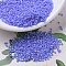MIYUKI Delica Beads, Cylinder, Japanese Seed Beads, 11/0, (DB0167) Opaque Med Blue AB, 1.3x1.6mm, Hole: 0.8mm, about 100000pcs/500g