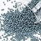 TOHO Round Seed Beads, Japanese Seed Beads, (2605F) Semi Glazed Blue Turquoise, 15/0, 1.5mm, Hole: 0.7mm, about 15000pcs/50g