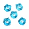 Glass Beads, Cat, Deep Sky Blue, 14.5x14x4.5mm, Hole: 6mm