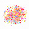Handmade Polymer Clay Sprinkle Beads, Fake Food Craft, Undrilled/No Hole Beads, Mixed Color, 0.5~5x1mm