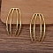 Alloy Hair Comb Findings, Golden, 50x27x2mm