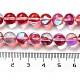 Прозрачные стеклянные бусины GLAA-B022-8mm-04-4