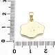 Латунные подвески KK-T070-43G-3
