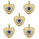 5шт латунные подвески KK-SZ0004-17-1