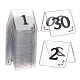 27шт акриловый номерной знак для палатки AJEW-XCP0002-51-1