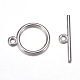 Застежки тоггл в тибетском стиле  TIBE-A12208-P-NR-3