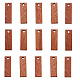 Подвески из орехового дерева 20шт WOOD-CJ0001-25-4