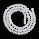 Прозрачные стеклянные бусины GLAA-T032-T4mm-MD13-3