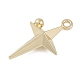 Золотые литые подвески PALLOY-U003-09G-09-2