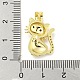 Латунные микро проложить кубического циркония подвески FIND-Z023-03A-3