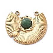 Кулоны из натурального африканского нефрита STAS-R130-56G