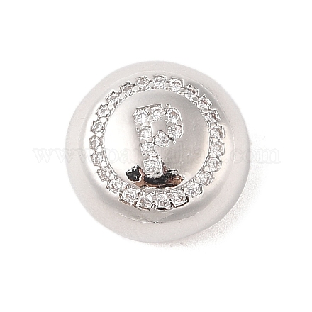 Подвески из латуни и кубического циркония KK-Z047-07P-P-RS-1